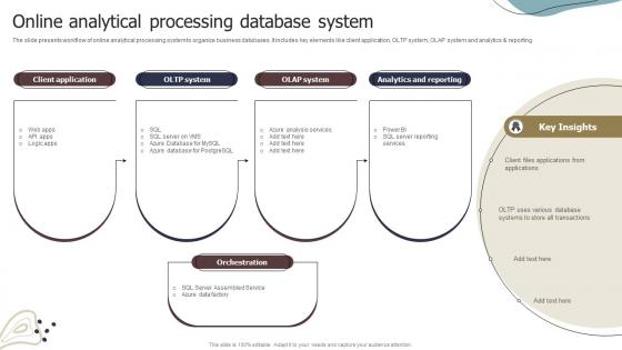 Online Analytical Processing Database System