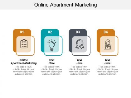 Online apartment marketing ppt powerpoint presentation pictures mockup cpb