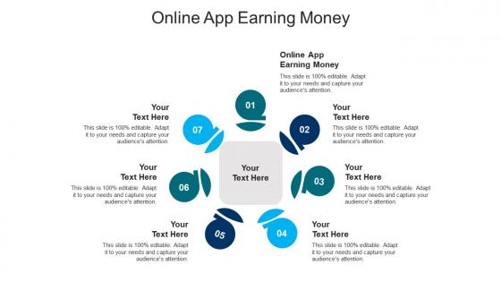Online app earning money ppt powerpoint presentation guidelines cpb