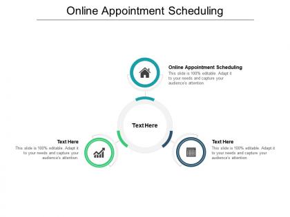 Online appointment scheduling ppt powerpoint presentation show maker cpb