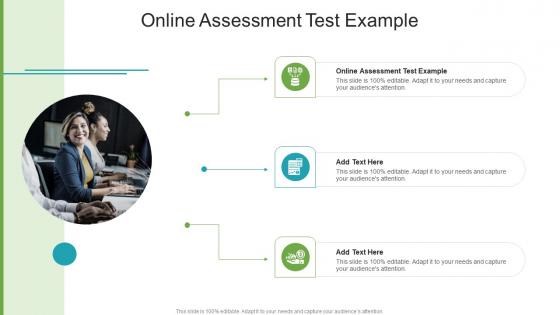 Online Assessment Test Example In Powerpoint And Google Slides Cpb