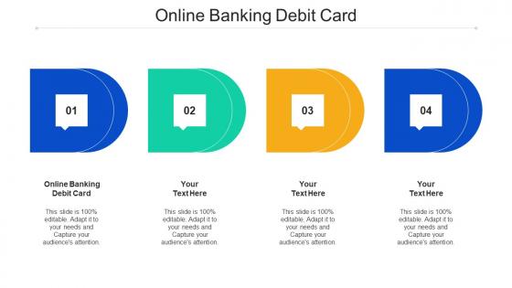 Online Banking Debit Card Ppt Powerpoint Presentation Styles Inspiration Cpb
