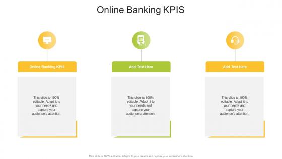 Online Banking Kpis In Powerpoint And Google Slides Cpb