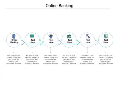 Online banking ppt powerpoint presentation infographics themes cpb