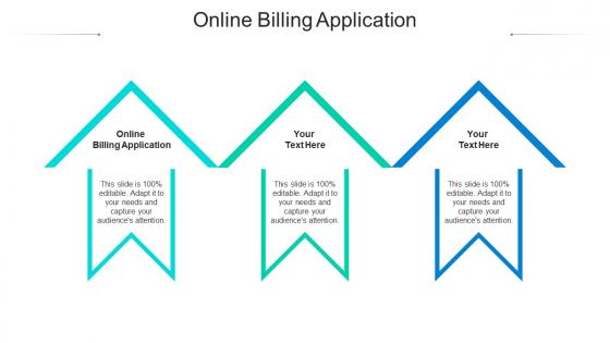 Online billing application ppt powerpoint presentation styles deck cpb