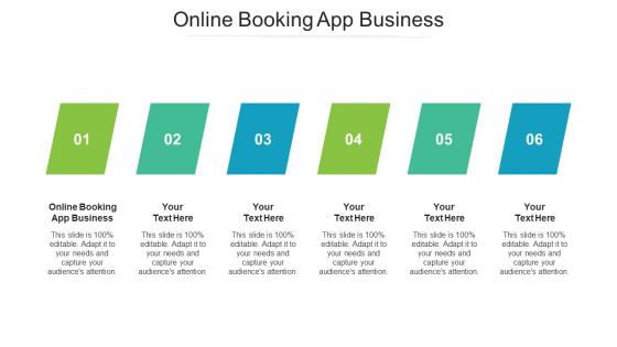 Online Booking App Business Ppt Powerpoint Presentation Slides Master Slide Cpb