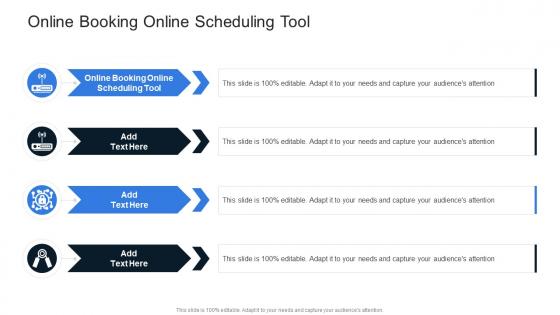 Online Booking Online Scheduling Tool In Powerpoint And Google Slides Cpb