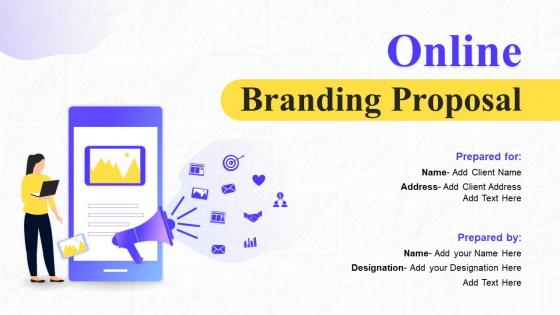 Online Branding Proposal Powerpoint Presentation Slides