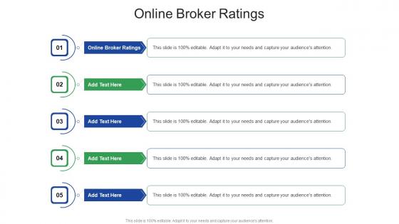 Online Broker Ratings In Powerpoint And Google Slides Cpb