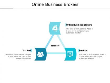 Online business brokers ppt powerpoint presentation inspiration slideshow cpb