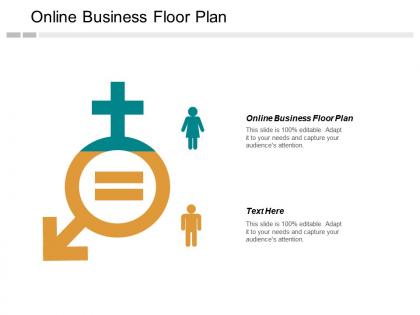 Online business floor plan ppt powerpoint presentation inspiration gridlines cpb