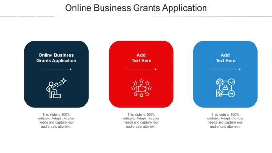 Online Business Grants Application Ppt Powerpoint Presentation Layouts Cpb