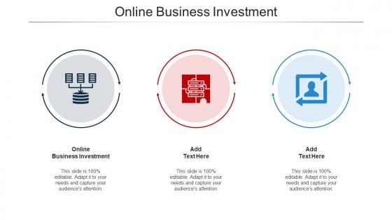 Online Business Investment Ppt PowerPoint Presentation Model Objects Cpb