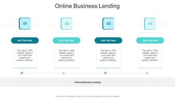 Online Business Lending In Powerpoint And Google Slides Cpb