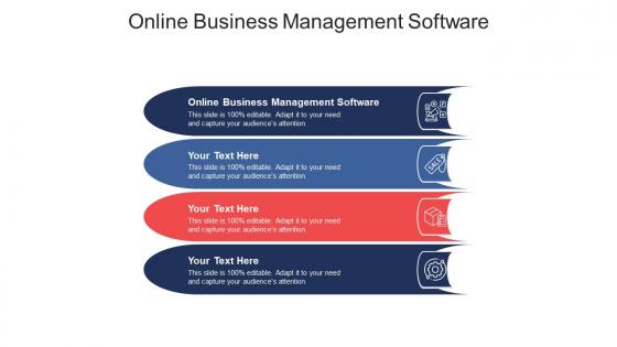 Online business management software ppt powerpoint presentation gallery design inspiration cpb