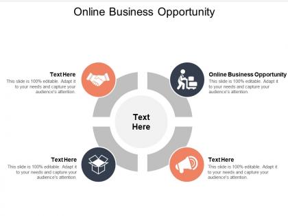 Online business opportunity ppt powerpoint presentation file visuals cpb