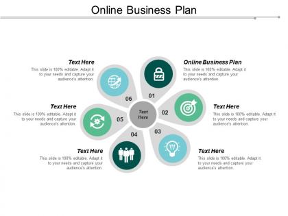 Online business plan ppt powerpoint presentation ideas background image cpb