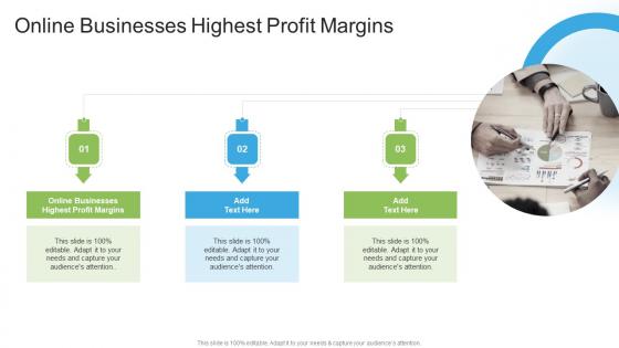 Online Businesses Highest Profit Margins In Powerpoint And Google Slides Cpb