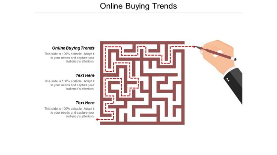 Online buying trends ppt powerpoint presentation show model cpb