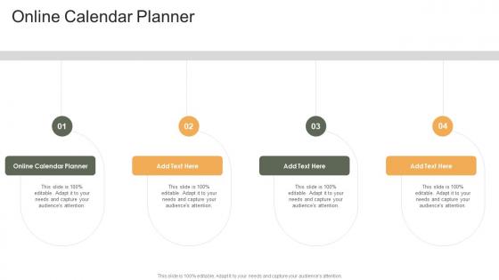 Online Calendar Planner In Powerpoint And Google Slides Cpb