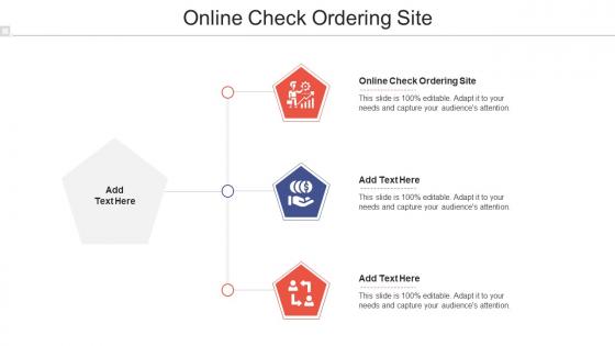 Online Check Ordering Site Ppt Powerpoint Presentation Ideas Template Cpb