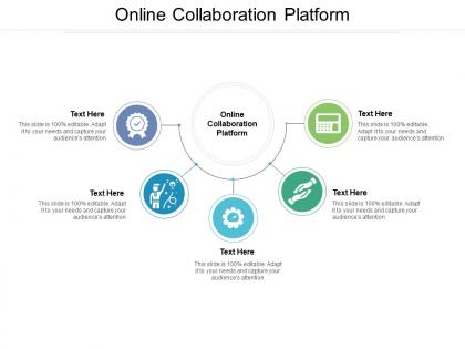 Online collaboration platform ppt powerpoint presentation infographic template styles cpb
