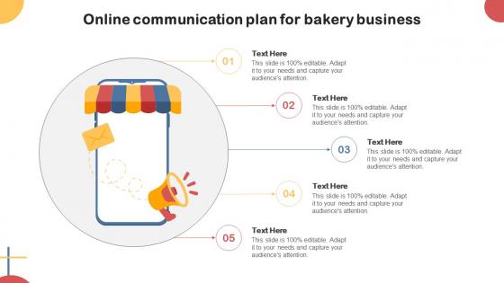 Online Communication Plan For Bakery Business