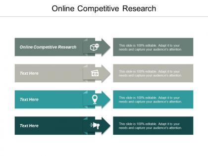 Online competitive research ppt powerpoint presentation infographic template files cpb
