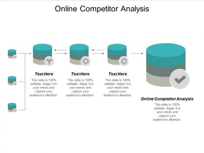 Online competitor analysis ppt powerpoint presentation gallery rules cpb