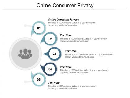 Online consumer privacy ppt powerpoint presentation show example file cpb
