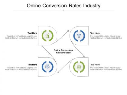 Online conversion rates industry ppt powerpoint presentation portfolio ideas cpb