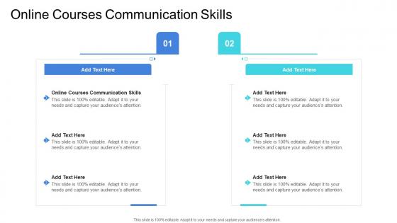 Online Courses Communication Skills In Powerpoint And Google Slides Cpb