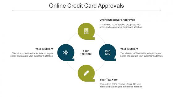 Online Credit Card Approvals Ppt Powerpoint Presentation File Graphics Cpb