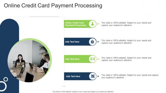 Online Credit Card Payment Processing In Powerpoint And Google Slides Cpb