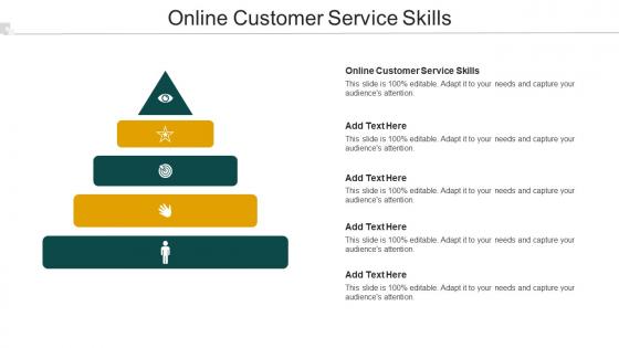 Online Customer Service Skills Ppt PowerPoint Presentation Infographic Cpb