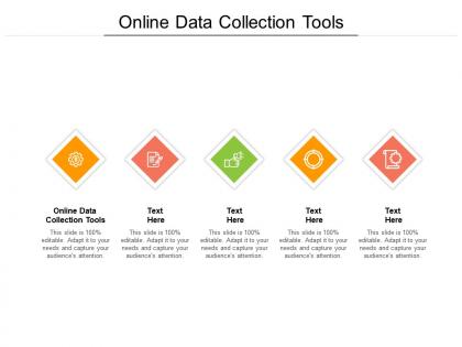 Online data collection tools ppt powerpoint presentation infographics portfolio cpb