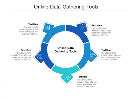 Online data gathering tools ppt powerpoint presentation infographic slide cpb