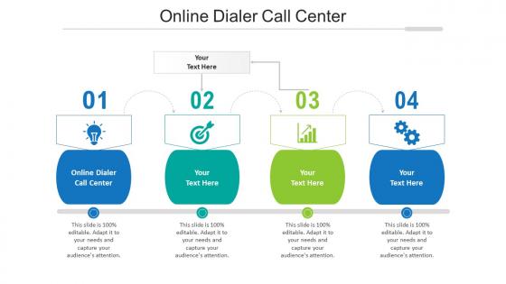 Online dialer call center ppt powerpoint presentation slides shapes cpb