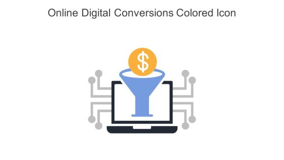 Online Digital Conversions Colored Icon In Powerpoint Pptx Png And Editable Eps Format