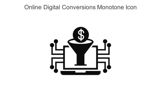 Online Digital Conversions Monotone Icon In Powerpoint Pptx Png And Editable Eps Format