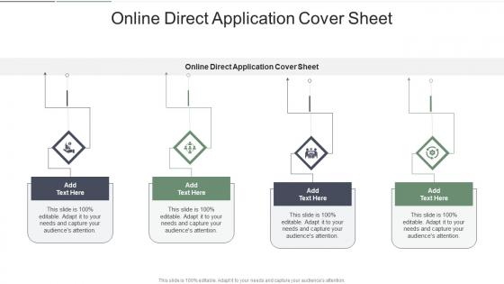 Online Direct Application Cover Sheet In Powerpoint And Google Slides Cpb