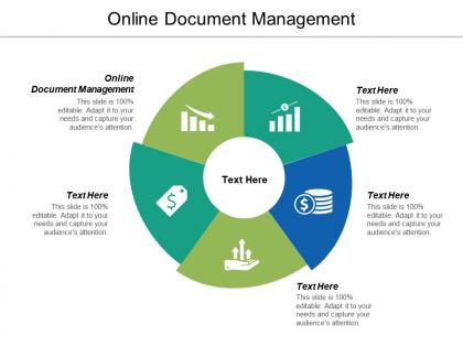 Online document management ppt powerpoint presentation ideas shapes cpb