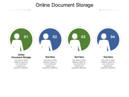 Online document storage ppt powerpoint presentation icon cpb