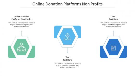 Online Donation Platforms Non Profits Ppt Powerpoint Presentation Icon Slide Portrait Cpb