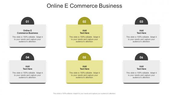 Online E Commerce Business In Powerpoint And Google Slides Cpb