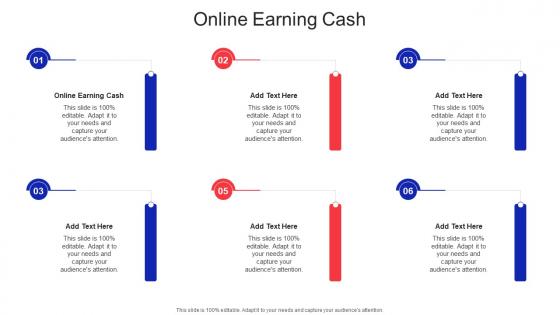 Online Earning Cash In Powerpoint And Google Slides Cpb