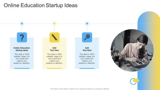 Online Education Startup Ideas In Powerpoint And Google Slides Cpb