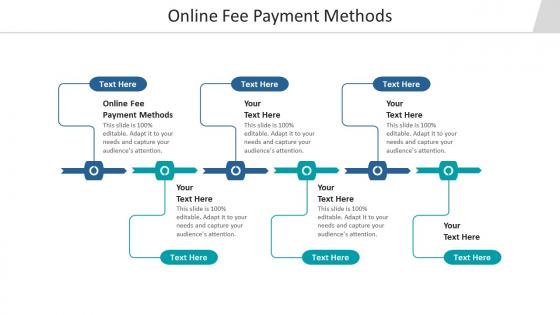Online fee payment methods ppt powerpoint presentation professional icons cpb