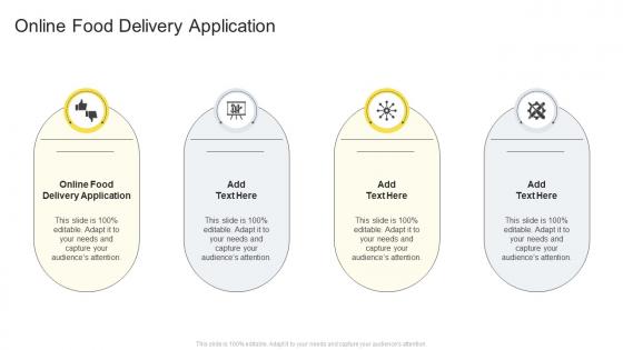 Online Food Delivery Application In Powerpoint And Google Slides Cpb