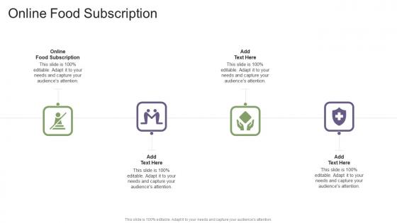 Online Food Subscription In Powerpoint And Google Slides Cpb